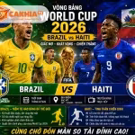 Soi Kèo Bóng Đá Brazil vs Haiti, 07h30 Ngày 20/6/2026