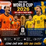 Soi Kèo Bóng Đá Hà Lan vs Thụy Điển, 00h00 Ngày 21/6/2026